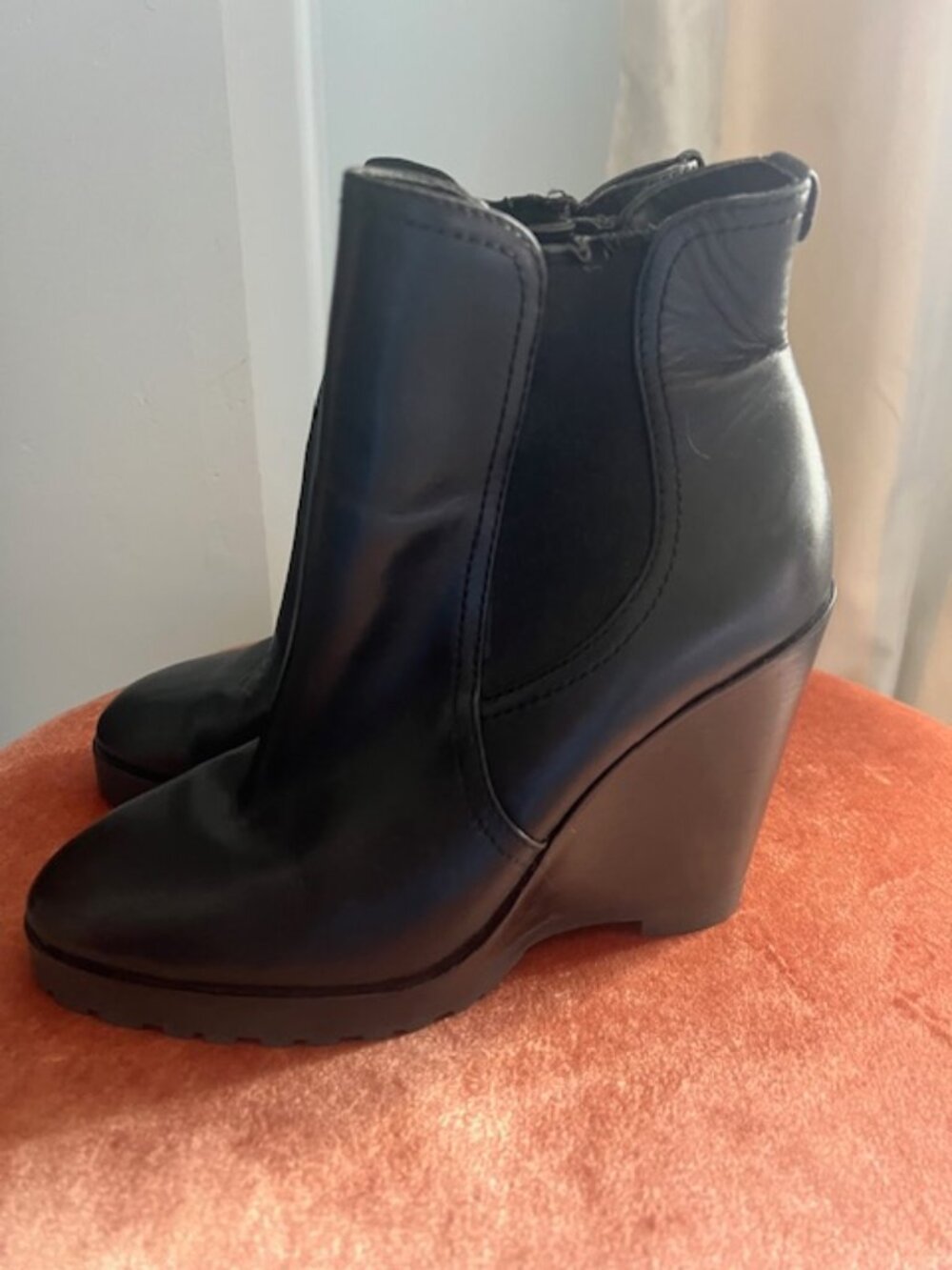 Michael Kors wedge boots